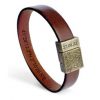 Custom Star Map Mens Leather Bracelet - Personalized Gift For Him - Sentimental Gift for Boyfriend, Anniversary Gift Idea, Night Sky Jewelry